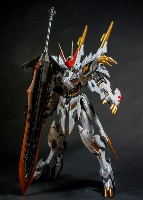 Custom Build 1100 Gundam Barbatos Lupus Rex The Dragon King