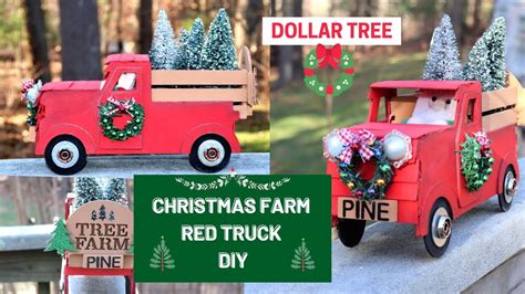 Top 99 Christmas Decor Red Truck Items Featuring The Iconic Holiday Symbol
