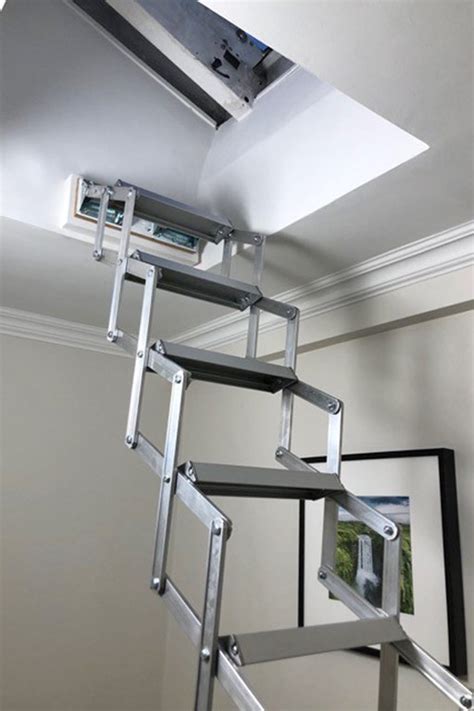Compact Loft Ladder For Fire Escape Loft Ladder Case Study
