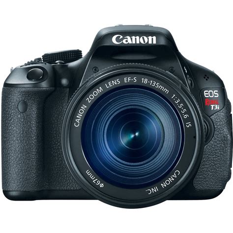 Canon Eos Rebel T3i 18 Mp Cmos Digital Slr Camera 18 135mm The Best