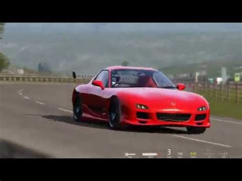 Mazda Rx Fd Tuned Ii Highlands Track Ii Cinematic View Assetto Corsa