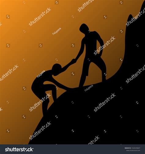 Illustration Helping Others Acts Kindness Stock Vector Royalty Free