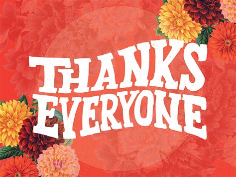 Thanks Everyone By Laurel Fisher On Dribbble