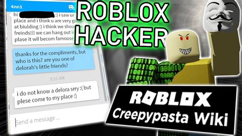 Roblox Has A Scary Hacker This Is Creepy Youtube