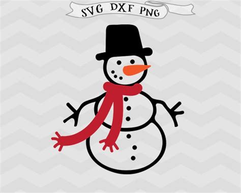 snowman svg christmas svg files xmas svg cutting file dfx for etsy