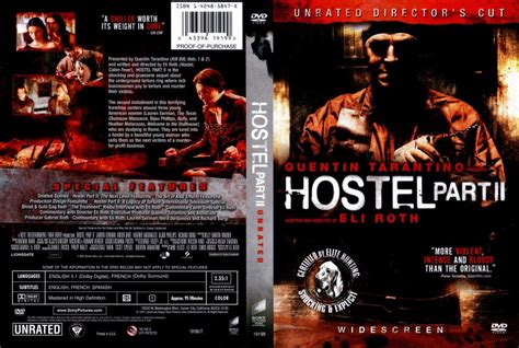 Hostel Part 2 Movie Dvd Scanned Covers Hostel Part 2 Dvd Covers