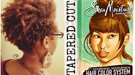 Discover shea moisture hair products, designed to hydrate and care for hair. Tapered Haircut and Color with Shea Moisture Hair Color ...
