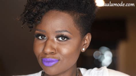 7 Purple Lipsticks That Look Great On Dark Skin