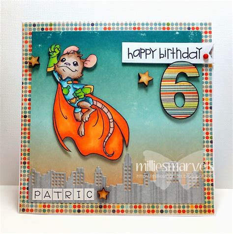 This card is an electronic money product. Milliesmarvels: A Birthday card for a Super 6 Year old!