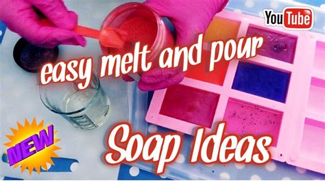 Easy Melt And Pour Soap Ideas 💡 And Tipps For Colours And Fragrances