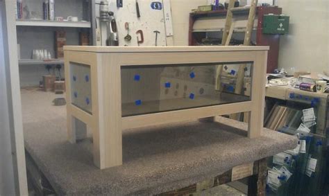 Comes with a male corn snake amber in colour. Coffee Table Viv - Reptile Forums | Coffee table vivarium ...