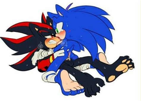 Rule 34 Anthro Male Sex Shadow The Hedgehog Sonadow Sonic Series Sonic The Hedgehog Yaoi