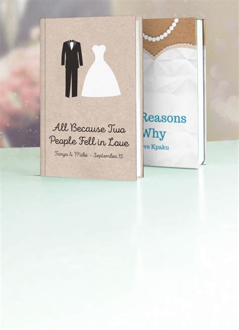 Personalized Wedding Ts Custom Wedding Books Lovebook