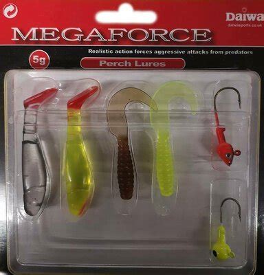 Daiwa Megaforce Soft Lure Kit Glasgow Angling Centre