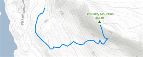 Old Baldy Trail Hiking Trail Mill Bay Bc Trailforks