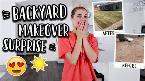 Surprising My Wife Backyard Makeover