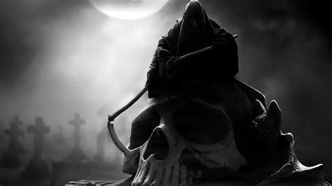 3840x1080px Free Download Hd Wallpaper Grim Reaper Illustration