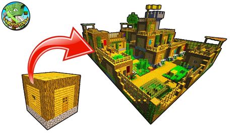 How To Make A Village From A Minecraft 5x5 House Youtube
