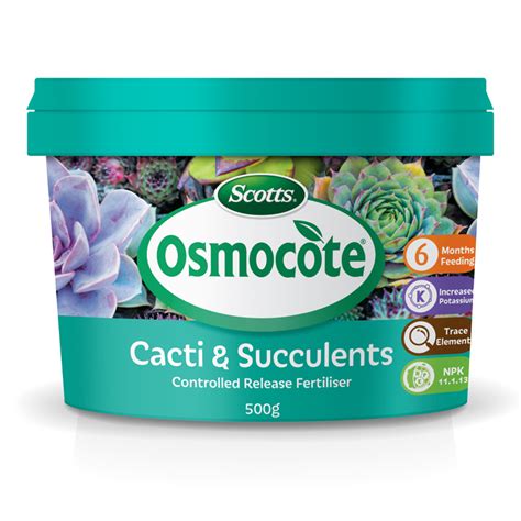 One important thing to remember when fertilizing cacti or succulent plants is to use it sparingly when plants are growing. Osmocote 500g Cacti and Succulents Fertiliser | Bunnings ...