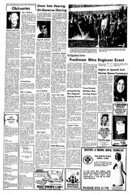 This article states that chicago friends gave him $100,000. The Daily Herald from Provo, Utah on February 23, 1973 · Page 4