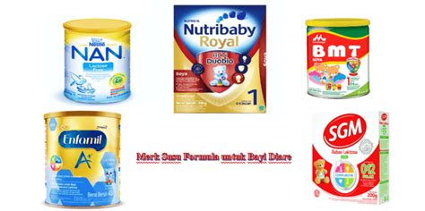 12 Daftar Merk Susu Formula Untuk Bayi Diare