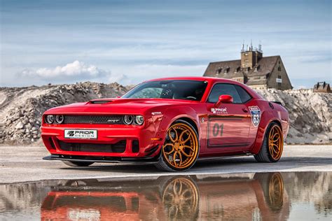 900 Hp Challenger Hellcat Widebody Has A Flair For The Dramatic