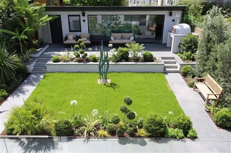 Contemporary Garden Landscaping In Richmond Modern Garden London