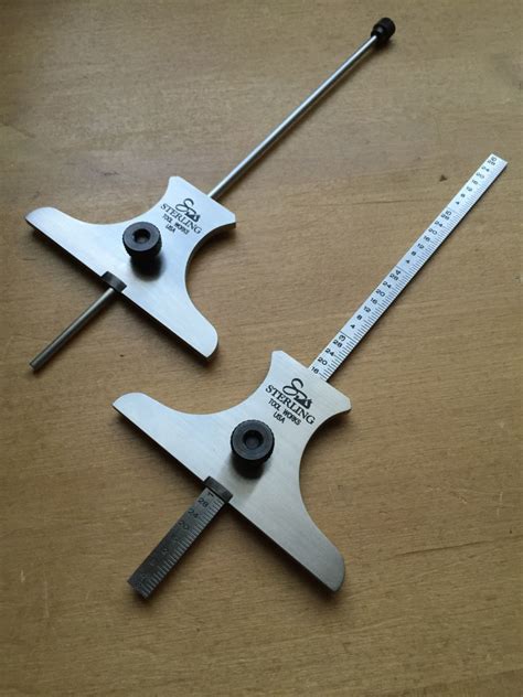 Sterling Tool Works Depth And Angle Gauge Sterling Tool Works Fine