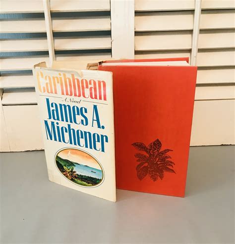 Caribbean By James Michener First Edition 1989 Vintage Etsy