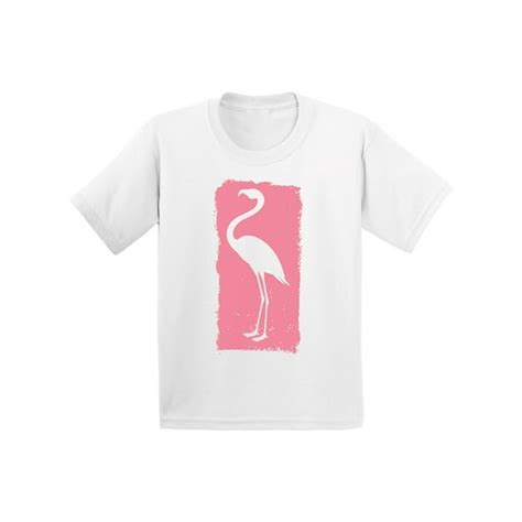 Awkward Styles Awkward Styles Pink Flamingo Tshirt For Kids Pink