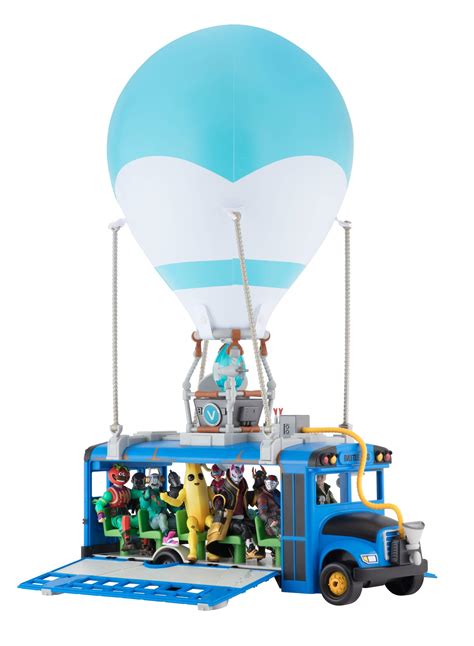 Fortnite Battle Bus Deluxe Features Inflatable Ballob0851sp7dl