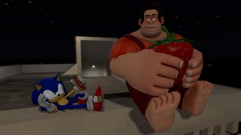 Sonic Eating With Wreck It Ralph Wreck It Ralph Know Your Meme