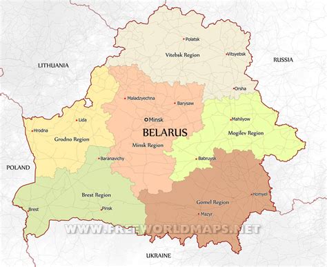 Belarus Maps By