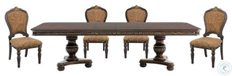 Russian Hill Warm Cherry Extendable Dining Room Set From Homelegance