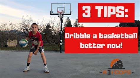 How To 3 Tips On Dribbling A Basketball Better For Beginners Ages 4