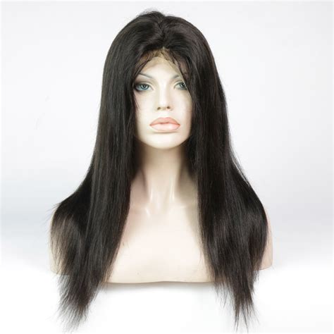 180 Density Brazilian Straight Human Hair Glueless 360 Lace Frontal