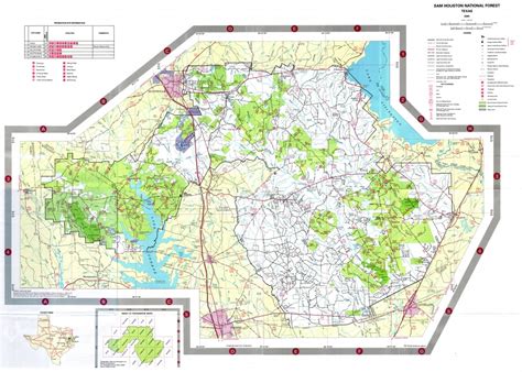 Texas Wma Map Printable Maps