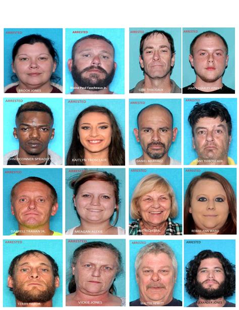 Mugshots Booked On The Bayou