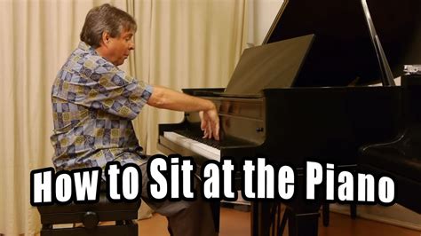 No matter how many keys your. How to Sit at the Piano - Best Piano Sitting Position ...