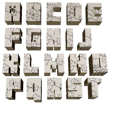 Only fonts with accents euro. minecraft alphabet print | Request. Minecraft logo replica ...