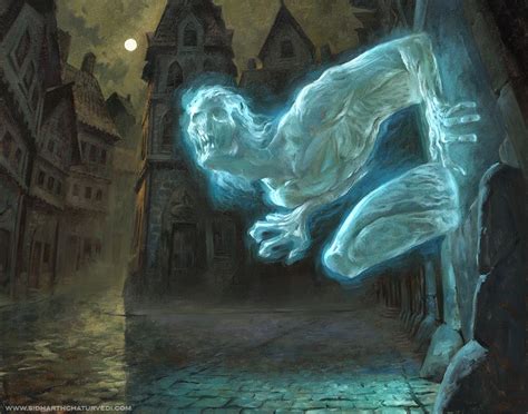 Ghost By Sidharthchaturvedi On Deviantart Fantasy Creatures Dark