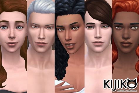 Sims 4 Default Skin Skin Tones Non Detail Skin Cc And Mm