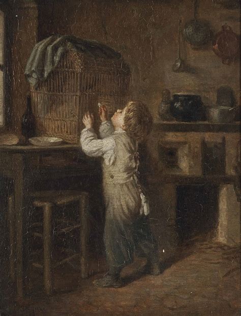 Paul Seignac (French, 1826-1904) , Feeding time | Christie's