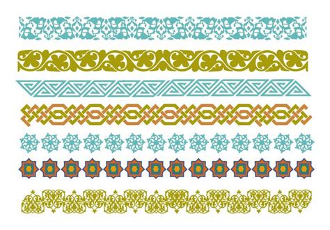 Download Arabic Border Vector at Vectorified.com | Collection of ...