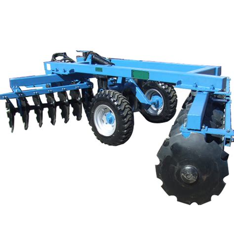 China Factory Making Atv Pull Behind Disc Harrow Agricultural Tractor Trailed Hydraulic Offset