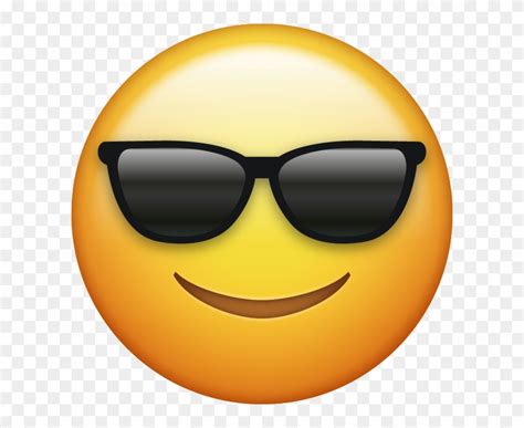 Download Download Sunglasses Cool Emoji Face Iphone Ios Emojis