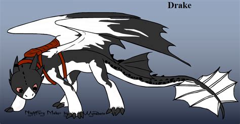 This is a night fury, maybe toothless or maybe not. OC: Drake the Dragon 2 (HTTYD) by FireGirl8981 on DeviantArt