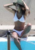 Pia Miller Rocks A White Bikini As She Enjoys A Beach Day With Tyson