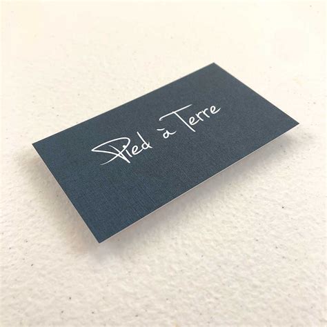 Business cards are things that every good business owner should have constantly on hand. Linen Business Card printing in Miami - Printfever - Top 10