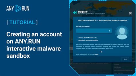 How To Create An Account On ANY RUN Malware Sandbox For Doing Dynamic